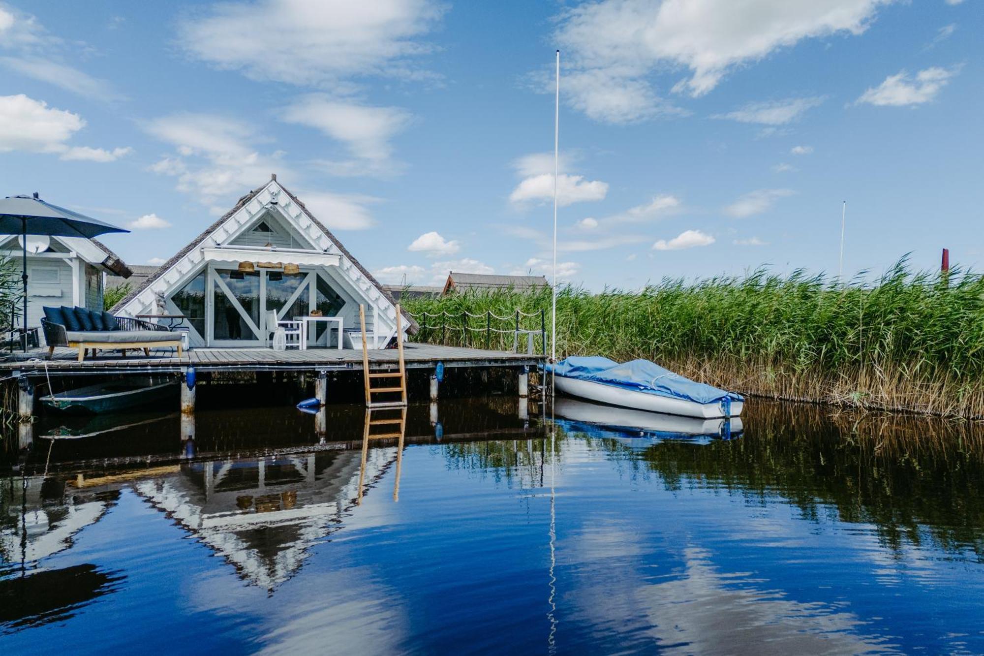 Seehuette Neusiedlersee - Seehaus Inklusive Elektroboot Rust Exterior foto